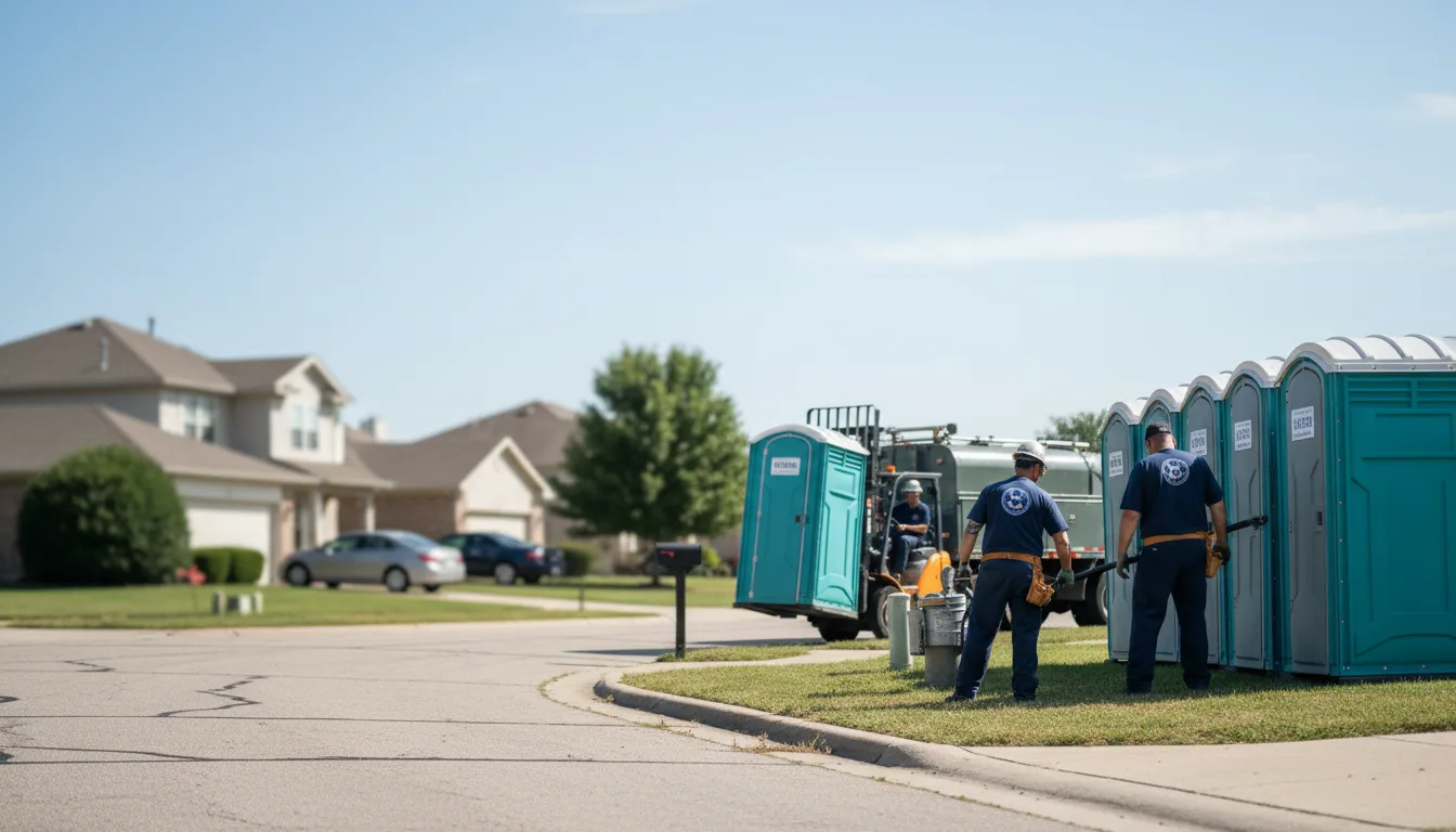 Porta Potty Rental in Dedham, IA near me